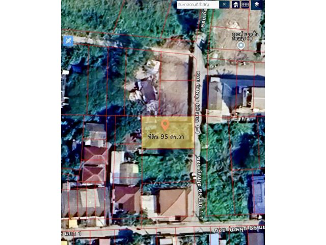 ขายที่ดิน อ่อนนุช66 พร้อมสร้างบ้าน 95 ตรว. ใกล้รถไฟฟ้าสายสีเหลืองสถานีศรีนุช เข้า-ออก ศรีนครินทร์ หรือ พัฒนาการตัดใหม่ ก