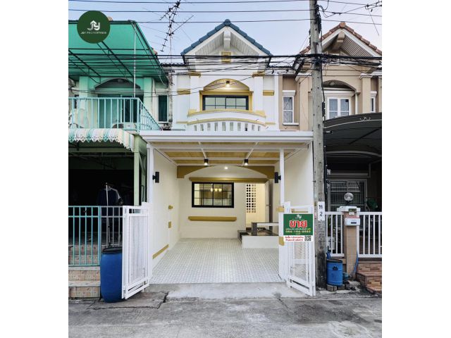 ราคา 1,750,000 บาท ฟรีค่าใช้จ่ายกรมที่ดิน  #หมู่บ้านนันทนาการ์เด้น ซอยบางปลา22 ทาวน์เฮ้าส์ สูง 2 ชั้น