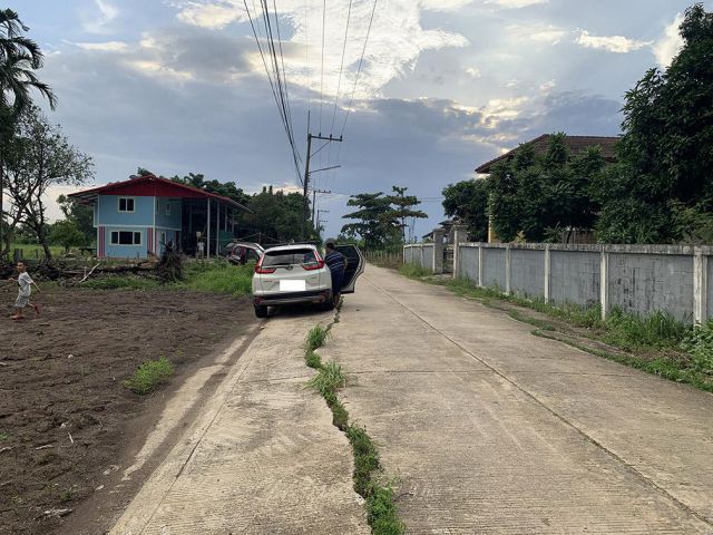 ขายด่วน ที่ดินเลียบคลอง 12 หนองเสือ 100 ตรว. ติดถนนคอนกรีตใกล้รังสิตนครนายก