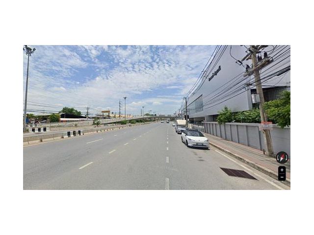 ขายที่ดินเปล่าติดถนนใหญ่ ถนนติวานนท์ โซนนิคมบางกะดี เป็นแหล่งโรงงานอุตสาหกรรม