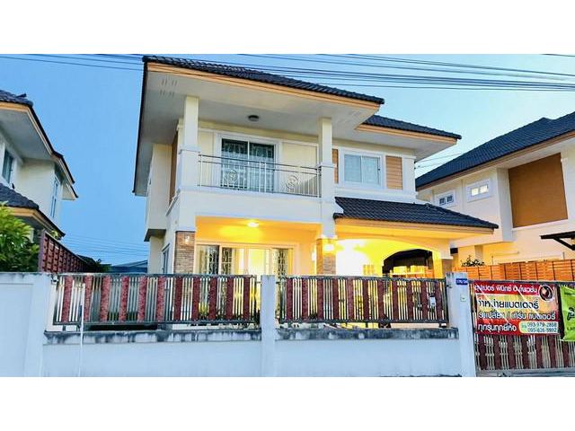 ขายบ้านเดี่ยว 2 ชั้น หมู่บ้านจงเจริญโชคชัย 3 อำเภอสามพราน นครปฐม