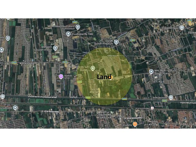 ขายที่ดินเปล่า 10 ไร่ ถนนทางหลวงชนบท นบ.1011 ใกล้มหาวิทยาลัยมหิดล ศาลายา