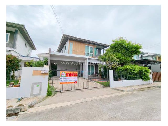 บ้านเดี่ยว หมู่บ้านพฤกษ์ลดา มหาชัย ถนนกิจมณี สมุทรสาคร