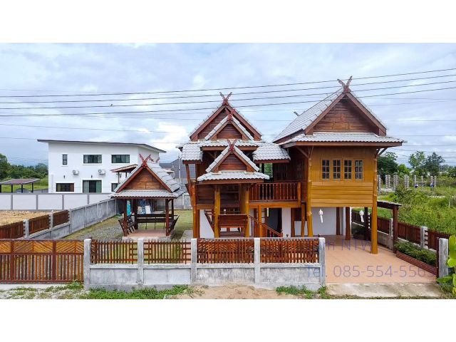 C779 ขายบ้าน ดอยสะเก็ด บ้านไทยล้านนา 2 ห้องนอน บนที่ดิน 100 ตร.ว  ต.สันปูเลย เชียงใหม่| Thai Lanna Style House in Doi Saket