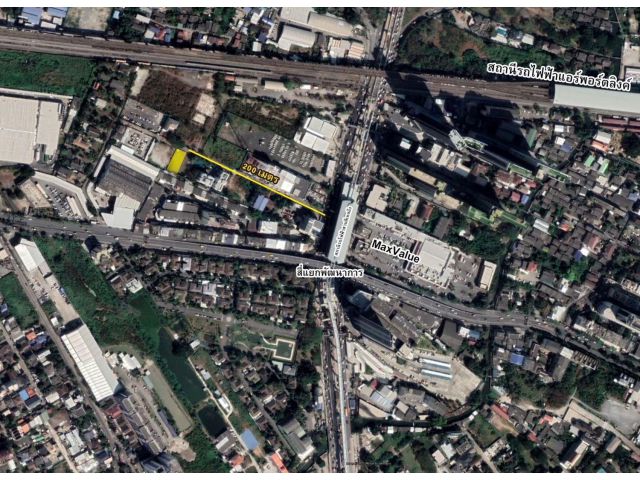 ที่ดินทำเลพรีเมียม ใจกลางโซน "Triple Station" หัวหมาก