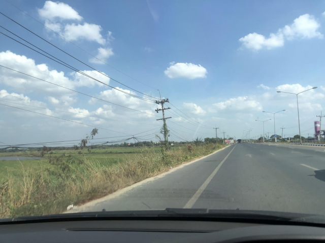 ขายที่ดิน 7 ไร่ ติดถนนสี่เลน อยุธยา อ่างทอง ( ทล.309 )
