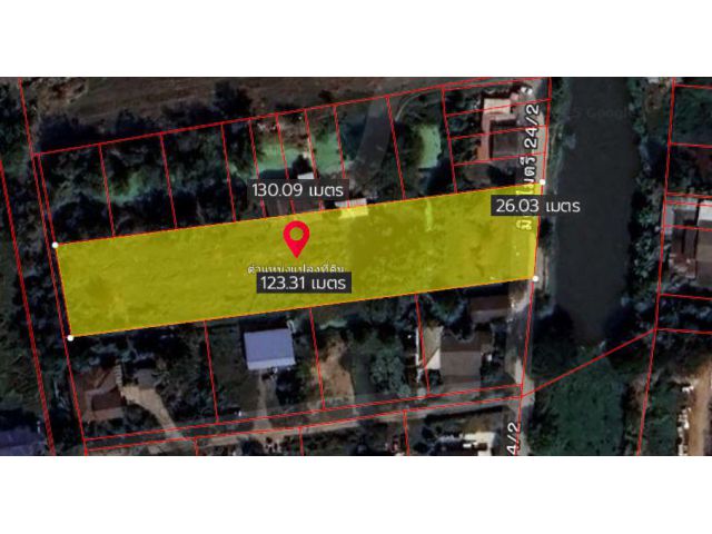 ขายที่ดิน 2 ไร่ ทำเลดีมาก วิวคลองลำหิน ใกล้แหล่งชุมชน