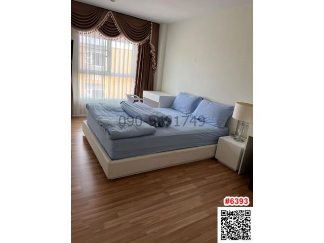 เช่า คอนโด We Condo เรียบด่วน รามอินทรา ตึก A ชั้น 8  พร้อมเข้าอยู่