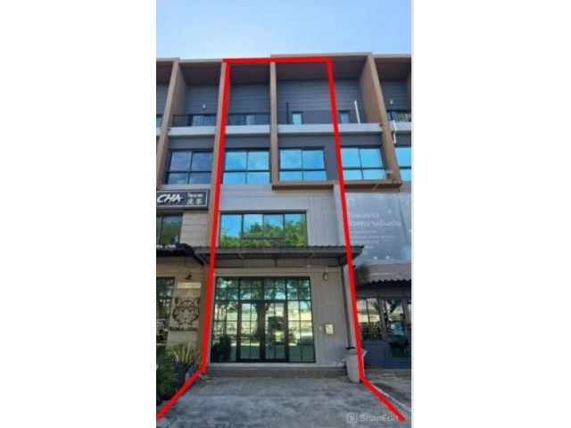 ขาย Home Office 4 ชั้น ทำเลเปิดร้าน ทำธุรกิจ โครงการบ้านกลางเมือง The Edition Business district บางนา-วงแหวน เขตประเวศ