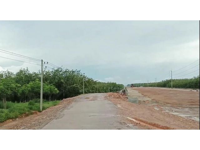 ขายที่ดินติดถนน เส้น 244 สะพานมิตรภาพไทย-ลาว แห่งที่5