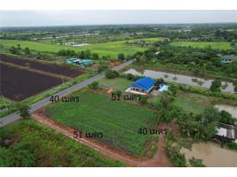 ที่ดิน 1 ไร่ 1 งาน ขายยกแปลง 850,000 บาท ติดถนนหลวงโยธาธิการ 40 เมตร พร้อมโอน