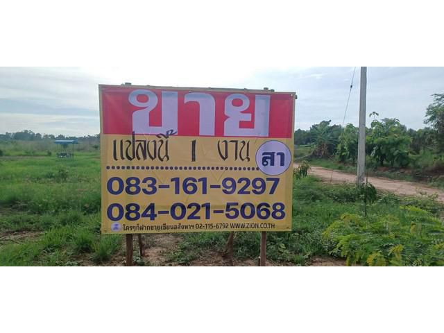 ขายที่ดิน 1 งาน พร้อมโครงสร้างบ้าน ราคาถูก  ซ.ดอนสำโรง เมืองพิษณุ