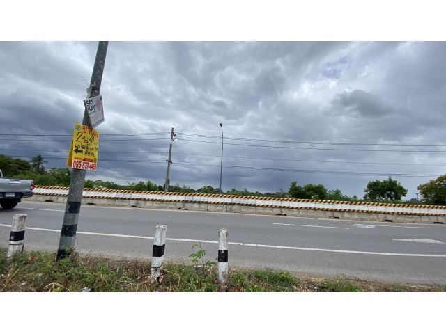 ขายที่ดินงิ้วรายติดถนน 4 เลน  2 ไร่ 41 ตรว ทำเลทองธุรกิจ อ.นครชัยศรี จ.นครปฐม