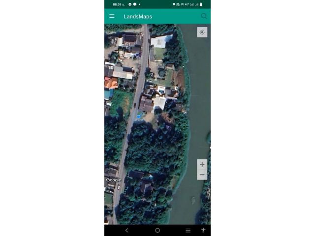 ขายที่ดินตำบลป่าแดดติดแม่น้ำปิงติดถนนคอนกรีตพร้อมโอน