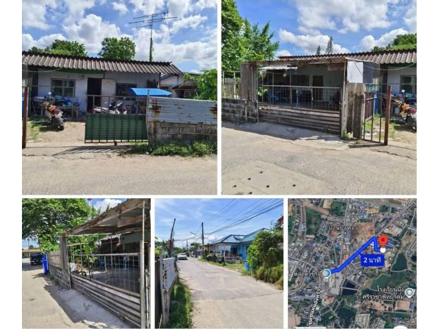 #เสนอขายที่ดินพร้อมบ้านบึงศรีราชาชลบุรี ขายที่ดินถังสีส้มพร้อมสิ่งปลูกสร้างหลังตลาดวรกิจ ต.บึงอ.ศรีราชา เนื้อที่ 57 ตารา
