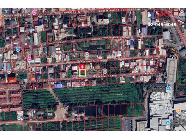 ขายที่ดินแปลงสวย 100 ตร.วา นาคนิวาส 12 ลาดพร้าว ใกล้เลียบด่วน-รถไฟฟ้า
