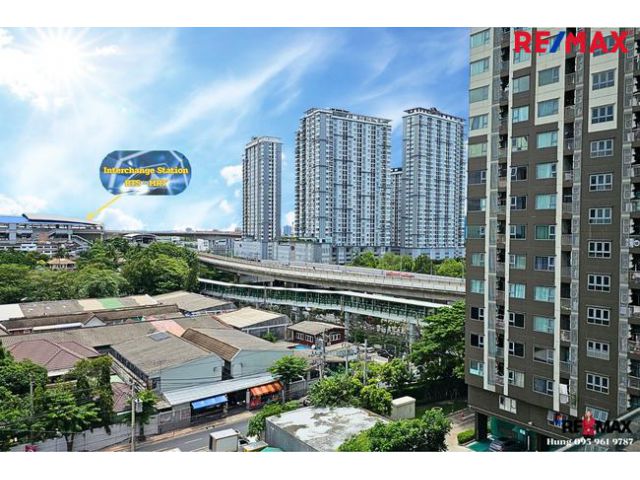 New! 2025 Condo Aspire Sathorn Ratchaphruek คอนโดใกล้ BTS-MRT 35.43 Sq.m. 1Bed Plus Fully Furnish // วิวเมืองใกล้สาทร
