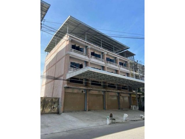 BH3644 ให้เช่าอาคาร 4 คูหา ใกล้ตลาดวัดโพธิ์แจ้ ถนนบางบอน – สมุทรส