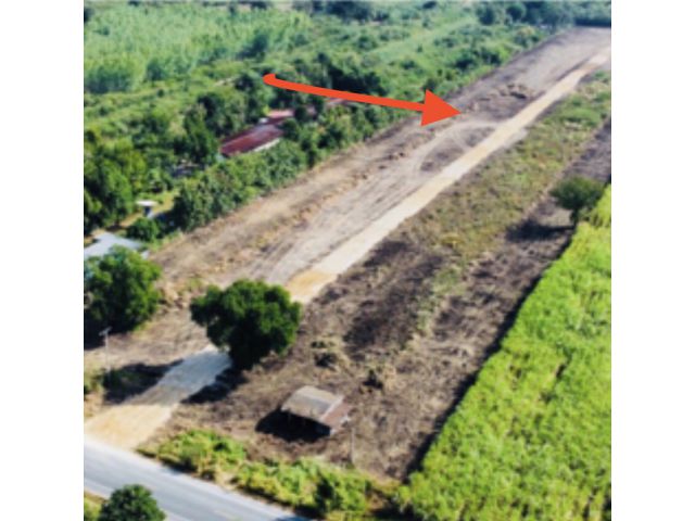 โฉนด 4 ไร่ 2 ล้านพร้อมโอนชำระภาษีให้ ซอย 21 พัฒนานิคม