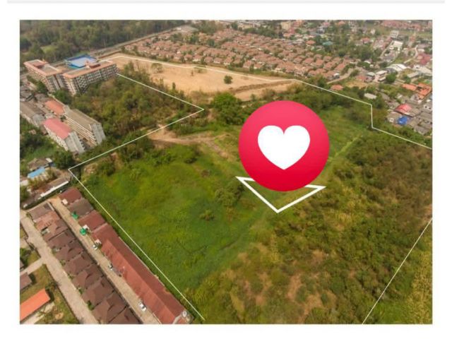 ขายที่ดินตำบลช้างเผือกติดถนนโชตนาผังสีส้มพร้อมโอน