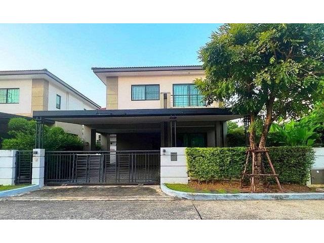 PB5500 ขายบ้านเดี่ยว 2 ชั้น ซอยรามอินทรา109 ซอยพระยาสุเรนท์21 โครงการ เดอะ เซนโทร รามอินทรา พระยาสุเรนท์ แขวงบางชัน เขตค