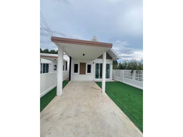 ขายบ้านเดี่ยวสร้างใหม่ บ้านเดี่ยว เครือสหพัฒน์ หนองคล้าเก่า