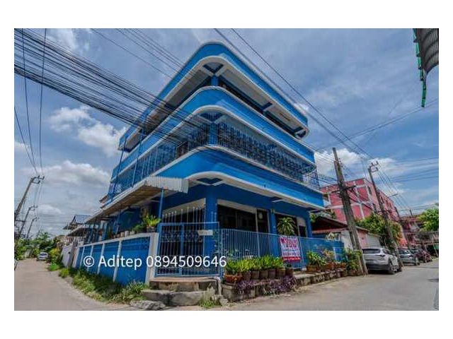 ขายด่วน! ตึก 3 ชั้น 40 ตรว. แปลงหัวมุม ซ.วัดกู้ ปากเกร็ด เหมาะทำ