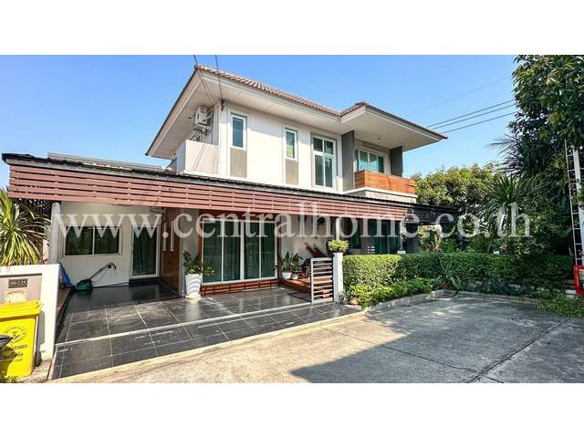 P2 บ้านเดี่ยว สิริกานต์ 3 หลังริม ต่อเติมเต็ม ถูกสุดในโครงการ