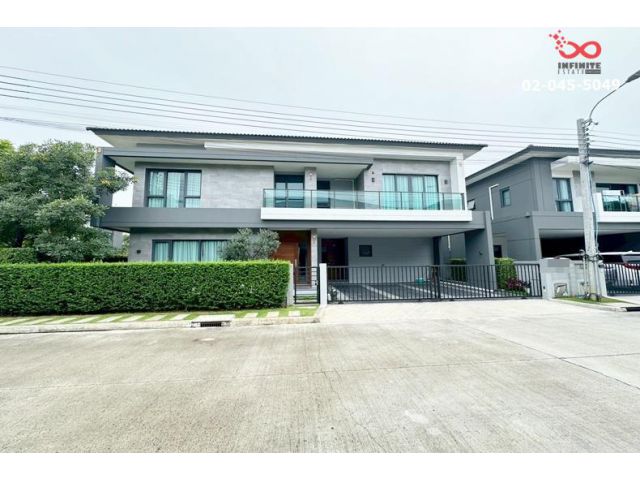 ขายและให้เช่าบ้านเดี่ยว เดอะซิตี้-บางนา 75.9 ตร.วา แปลงมุม ใกล้เมกาบางนา แต่งครบเข้าอยู่ได้ทันที