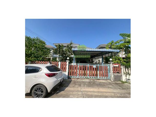 ขายบ้านเดี่ยว สไตล์เนชอรัลโมเดิร์น หมู่บ้านศรีสุวรรณ พานทอง เนื้อที่ 60 ตร.ว ต่อเติมครบ ทำเลดี