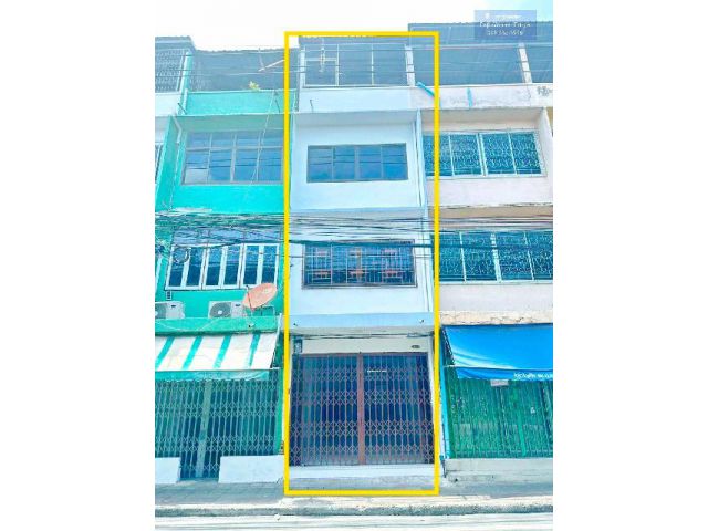 อาคารพาณิชย์ 3.5 ชั้น ซ.จันทร์ 41-45 สุรศักดิ์ 1.8กม.4นอน 18ตร.ว