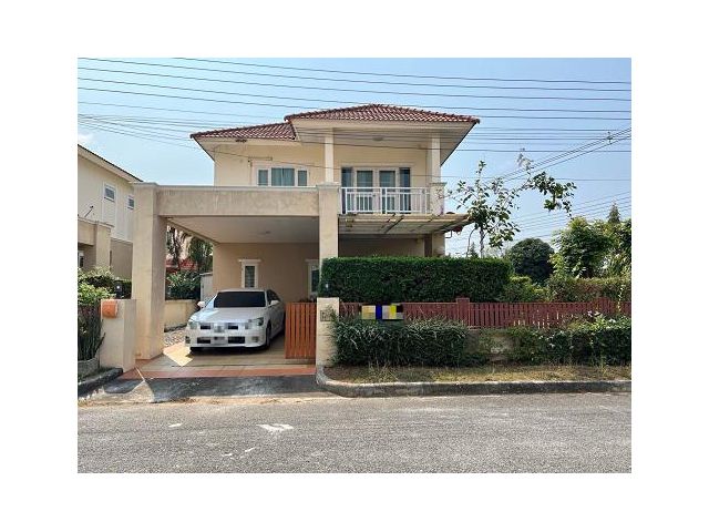 ขาย/เช่า บ้านเดี่ยว  2 ชั้น หลังมุม โครงการสินทวีการ์เด้น 2  ติดสุขุมวิท บ้านฉาง  จ.ระยอง