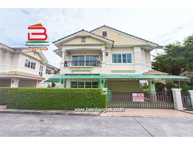 บ้านเดี่ยว 2 ชั้น โครงการ สกุลธร วัชรพล-รามอินทรา เนื้อที่ 55.5 ตรว. ใกล้ห้าแยกวัชรพล ถนนรามอินทรา แขวงท่าแร้ง เขตบางเขน