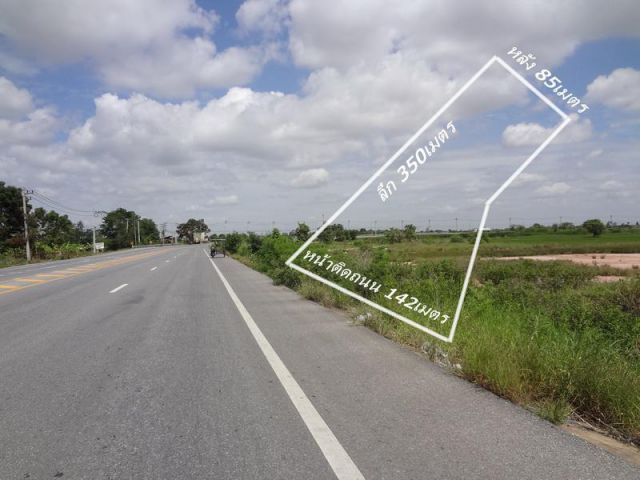 ที่ดินด่านนอก ด่านขุนทด นครราชสีมา ถนนท.ล.2148ด่านขุนทด-หนองสรวงพื้นที่24-2-48 ไร่ใก้ลรพ.หลวงพ่อคูณเหมาะทำจัดสรร,รีสอร์ท