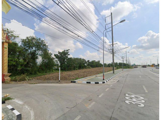 ขายที่ดินบางขวัญ แปดริ้วทำเลดี 7 ไร่ ติดถนนถนน3ด้าน หน้าติดถนน365ใกล้แยกสตาร์ไลท์-5กม. เมืองฉะเชิงเทรา