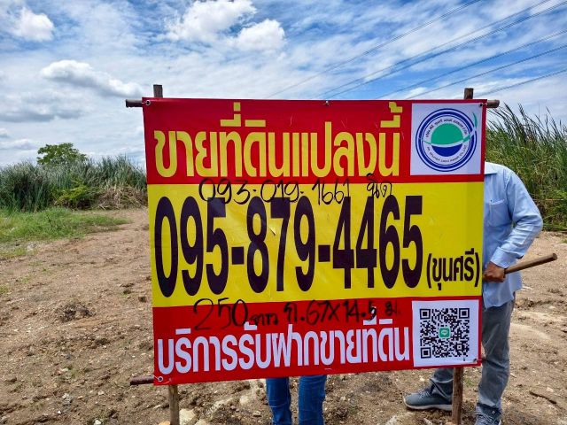 ขายที่ดินถนนข้าวหลาม 250 ตรว ติด