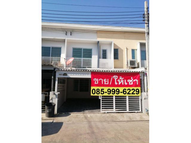 ขายพร้อมผู้เช่า ทาวน์เฮ้าส์ 2ชั้น 21 ตารางวา​ The Connect 2 แจ้งว