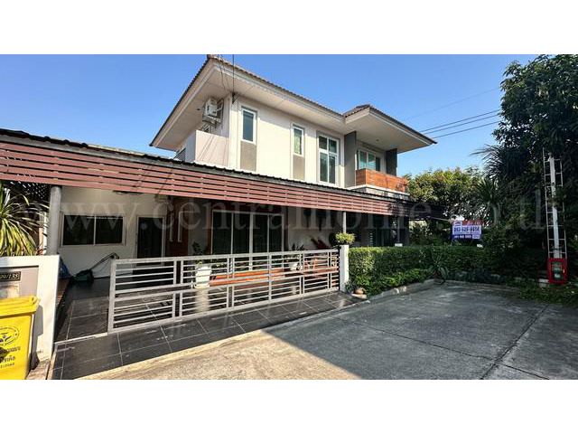 บ้านเดี่ยว สิริกานต์ 3 หลังริม แปลงใหญ่ ถูกสุดในโครงการ