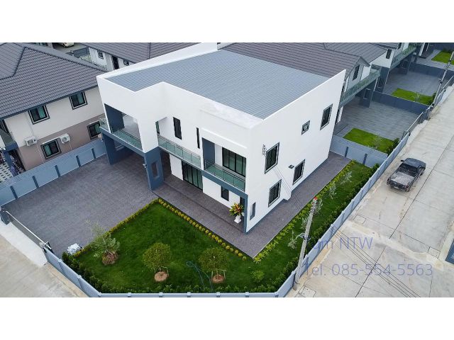 ขายบ้าน สันทราย บ้านใหม่ 5 ห้องนอน 119 ตร.ว ใกล้โรงเรียนต้นกล้า เชียงใหม่ Brand New Modern 5 Bed House in San Sai for Sale
