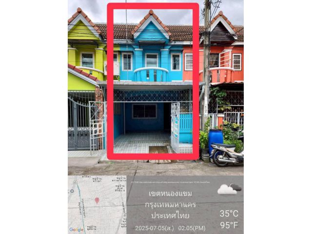 ทาวน์เฮ้าส์ รีโนเวทแล้ว​แต่งสวย 2 ชั้น 16 ตรว.หมู่บ้านพงษ์ศิริชัย