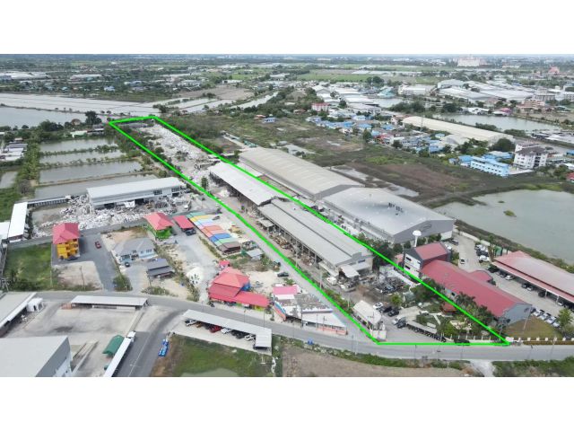 ขายโรงงานรีไซเคิลมีใบรง.4พร้อมที่ดินเนื้อที่ 15 ไร่สีม่วงบางนา-ตราดกม.23(ทำเลทอง) บางเสาธง อ.บางพลี สมุทรปราการ