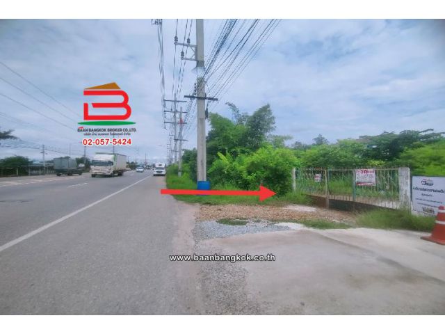 ขาย/เช่า ที่ดินพร้อมสิ่งปลูกสร้าง หนองบัว-บ้านโพธิ์ (ติดถนนสุขประยูร) เนื้อที่ 401 ตร.ว อำเภอบ้านโพธิ์ จังหวัดฉะเชิงเทร