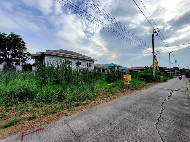 ขายถูกที่สุด ที่ดินใกล้สมบัติบุรี 106 ตรว ติดถนนคอนกรีตสาธารณะ ซ.จ่าพยนต์ 2 อ.บางบัวทอง จ.นนทบุรี