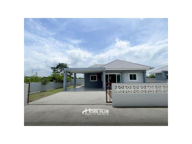 บ้านเดี่ยวชั้นเดียว บ้านสวนอัจฉรา อำเภอแปลงยาว ฉะเชิงเทรา (บ้านใหม่ในโครงการ)