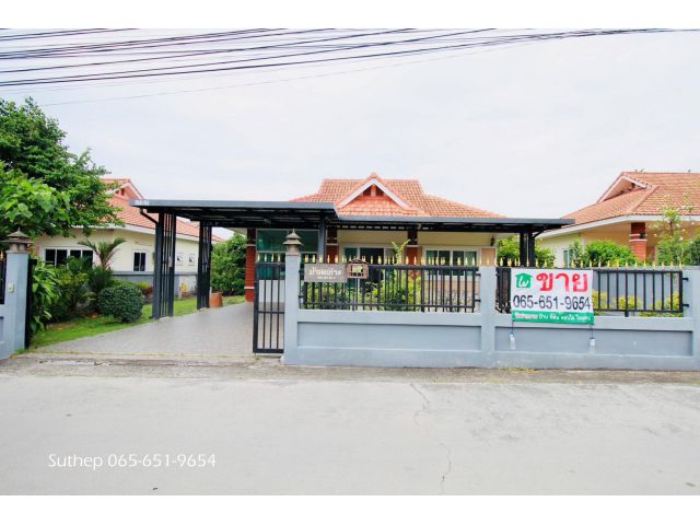 บ้านเดี่ยวราคาถูกมีอยู่จริง! บ้าน 100 ตร.ว ทาสีใหม่ทั้งหลัง ใกล้นิคมฯเอเซียและโลตัสใหญ่ บ้านฉาง ระยอง