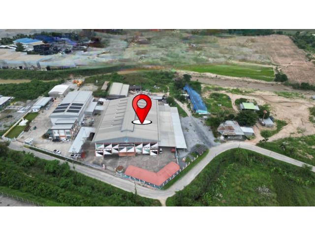#โรงงานว่างให้เช่าติดอมตะซิตี้ระยอง #ขายโรงงานติดอมตะซิตี้ระยอง #พื้นที่สีม่วงลาย เนื้อที่ดิน 11 ไร่ 2 งาน 33 ตร.ว.  ต.ม