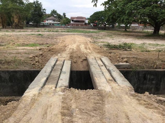 ขายที่ดินตำบลป่าแดดถมดินเรียบร้อยห่างสนามบิน 7 นาที