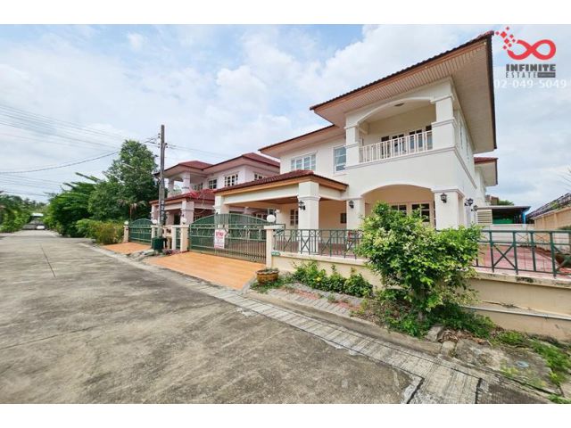 ขายบ้านเดี่ยว 56ตร.วา รติรมย์ 2 ราชพฤกษ์-กาญจนาภิเษก หลังริม ซอยสวนผัก 32