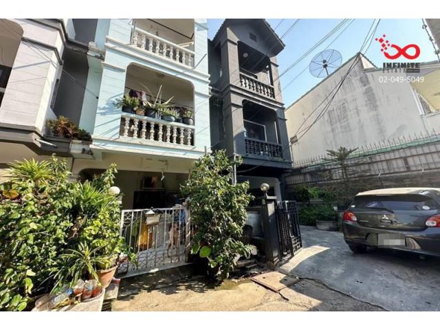 ขายทาวน์โฮม 3ชั้น 25ตรว.หมู่บ้านเลิศอุบล วัชรพล-สุขาภิบาล5 หลังริม