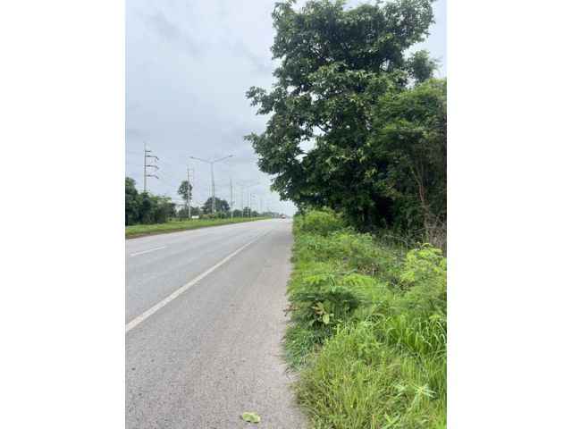 ขายที่ดินติดถนนหลัก สมเด็จ-กาฬสินธุ์  ห่างจากตัวเมืองกาฬสินธุ์ 9 กม. หน้ากว้างติดถนน 120 เมตร